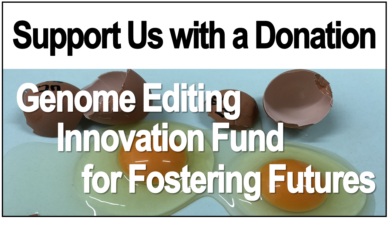 Genome Editing Innovation Fund for Fostering Futures